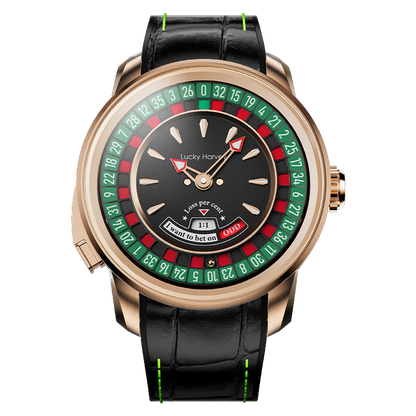 Casino Series Rose Gold European Roulette Automatic Watch