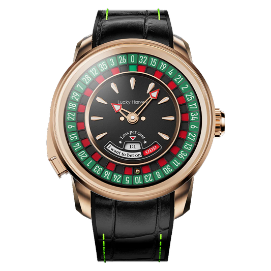 Casino Series Rose Gold European Roulette Automatic Watch