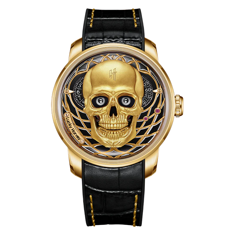 Craftsmanship Series – Gold Skull Watch (Limited Edition)