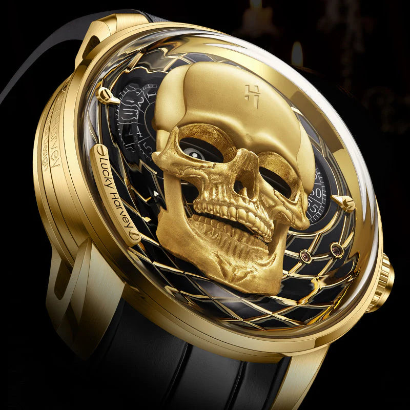 Craftsmanship Series – Gold Skull Watch (Limited Edition)