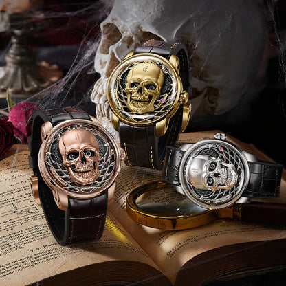 Craftsmanship Series – Gold Skull Watch (Limited Edition)