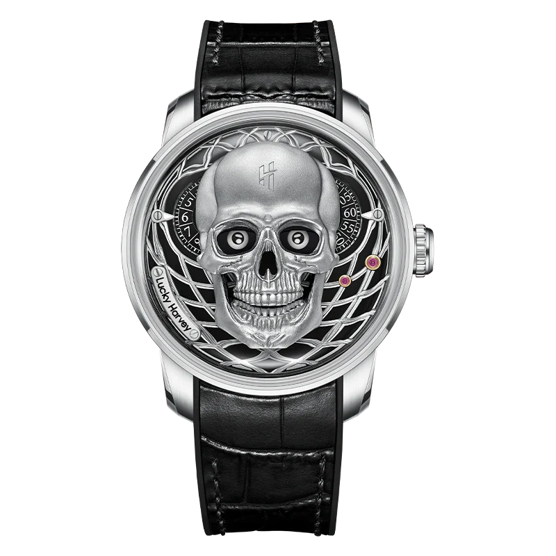 Craftsmanship Series – Silver Skull Watch (Limited Edition)