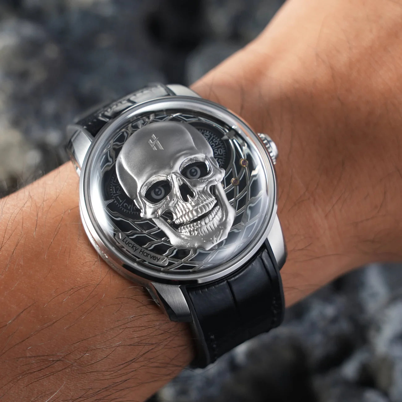 Craftsmanship Series – Silver Skull Watch (Limited Edition)