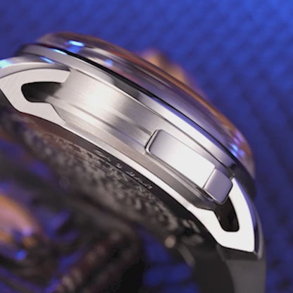 Casino Series Blue Sic Bo Automatic Watch