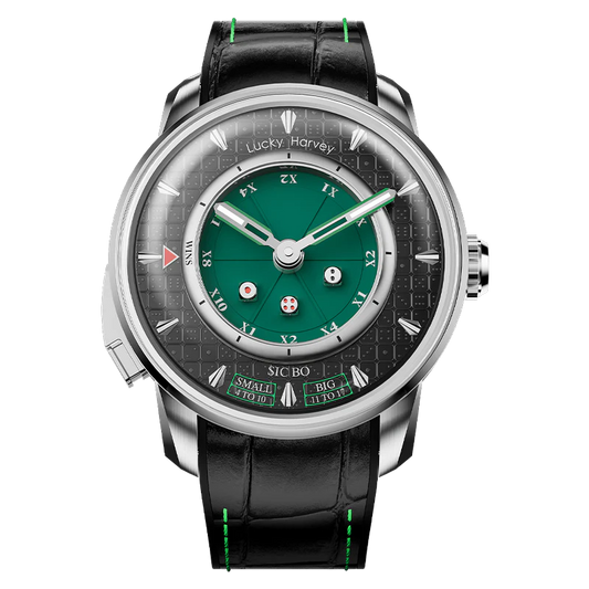 Casino Series Green Sic Bo Automatic Watch